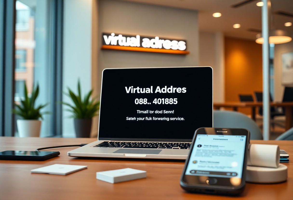 Postweiterleitungsdienste bei virtuellen Adressen